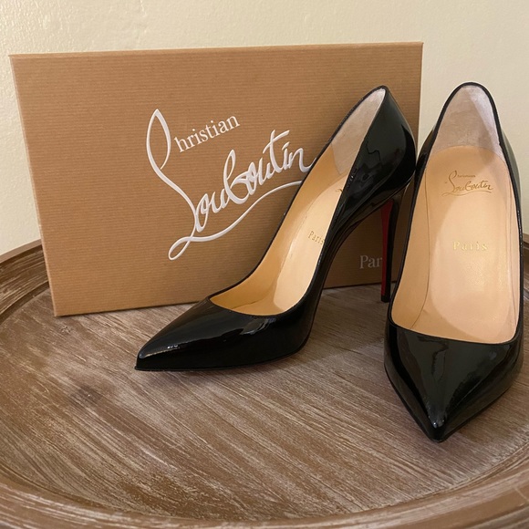 Christian Louboutin Pigalle Follies 100 Patent - Pre Loved - Picture 2 of 9